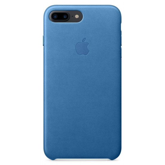 Чохол Apple Leather Case для iPhone 8 Plus/7 Plus Sea Blue (MMYH2ZM/A)