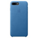 Чохол Apple Leather Case для iPhone 8 Plus/7 Plus Sea Blue (MMYH2ZM/A)