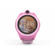 Children's watch phones with the GPS GOGPS ME K19 tracker pink (K19PK)