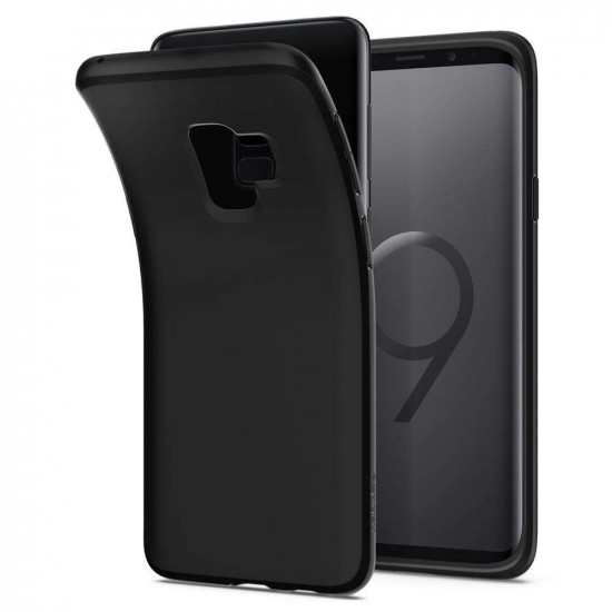 Чохол Spigen для Galaxy S9 (G960) Liquid Crystal Matte Black