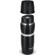 Lamart thermos black with a white band of 0.48 l (LT4052)