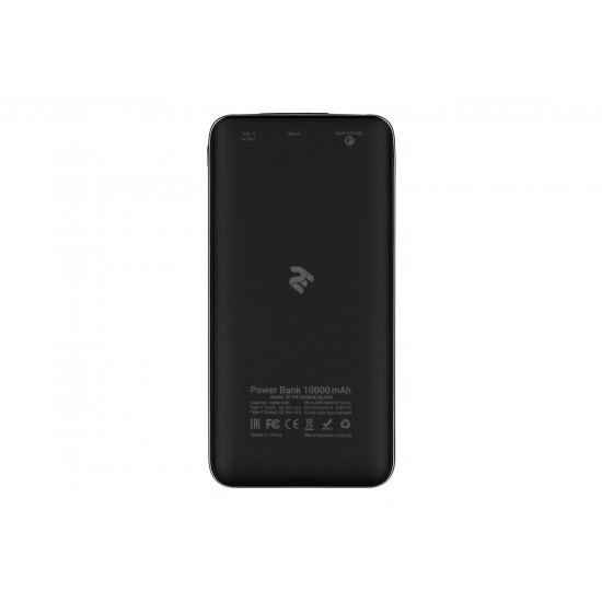 Портативний акумулятор 2Е PB1036AQC 10000mAh Black