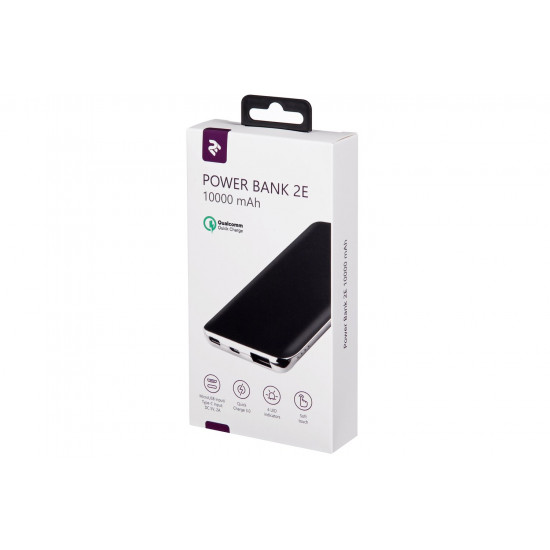 Портативний акумулятор 2Е PB1036AQC 10000mAh Black