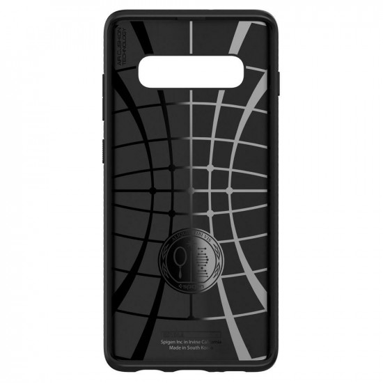 Cover of Spigen for Galaxy S10 2019 (G973) Liquid Air Matte Black