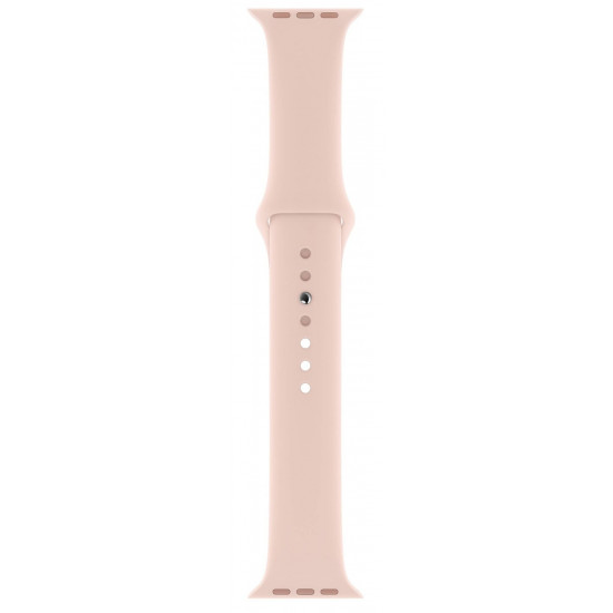 Gold Aluminium Case with Pink Sand Sport Band Apple Watch Series 5 GPS 40mm smartwatch