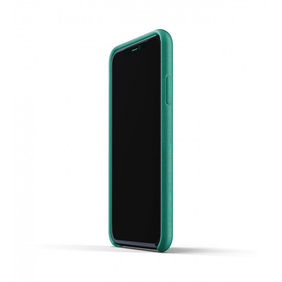 MUJJO cover for Apple iPhone 11 Full Leather Alpine Green