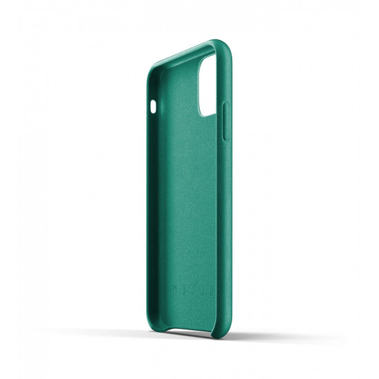 MUJJO cover for Apple iPhone 11 Full Leather Alpine Green