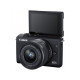 CANON EOS M200 camera + 15-45mm IS STM Black (3699C027)