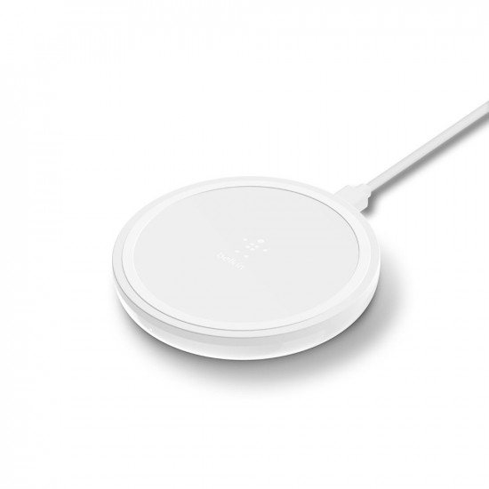 Wireless Belkin Qi Wireless Charging Pad charger, (10W), white