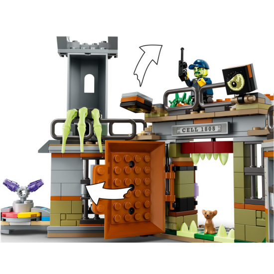 Designer of LEGO Hidden Side The Thrown Newberri Prison (70435)