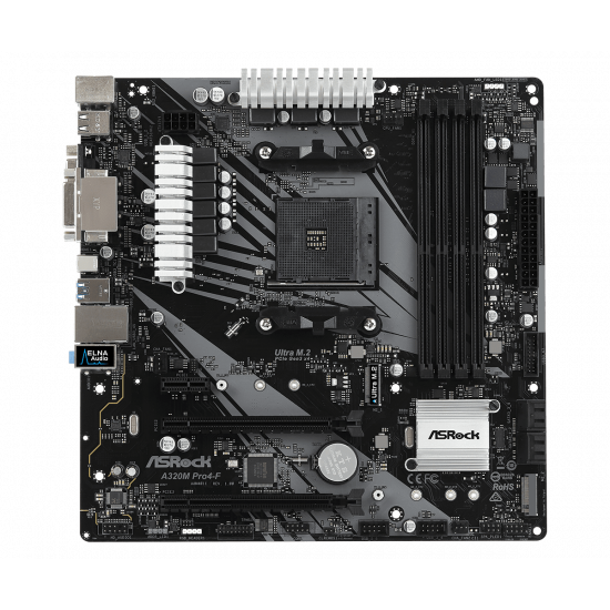 ASRock A320M PRO4-F motherboard