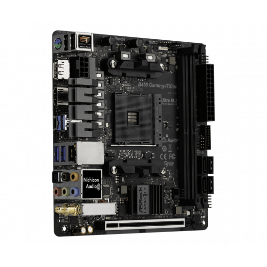 ASRock B450 GAMING-ITX/AC motherboard