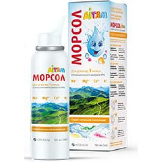 Morsol Detyam spray nasal isotonic since 1 month of life, 100 ml