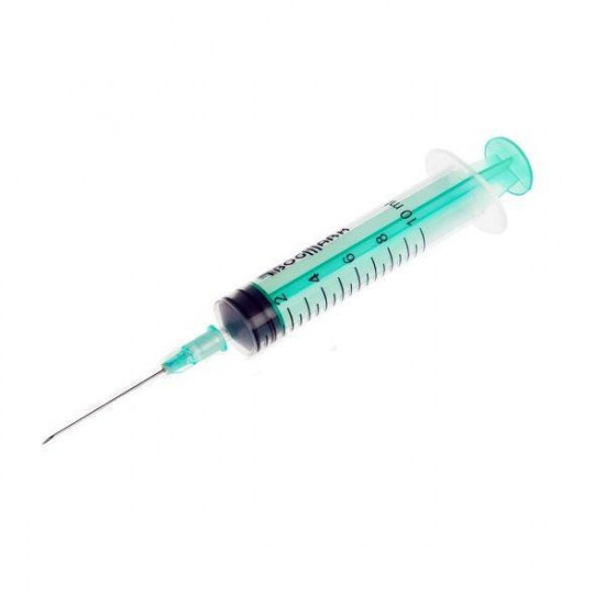 BogMark the syringe disposable ternary with a needle 21G (0.8 x 40), 10 ml