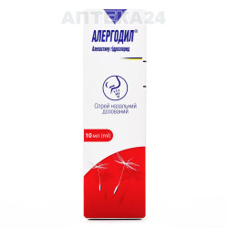 Allergodil spray nasal, 1 mg/ml, 10 ml