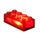 The designer of Light Stax with LED Transparent illumination red 1 el. 4x2 (LS-S11903-01)