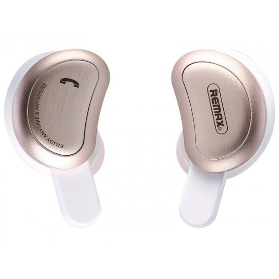 Навушники Bluetooth Remax True Earphone TWS-1 Gold