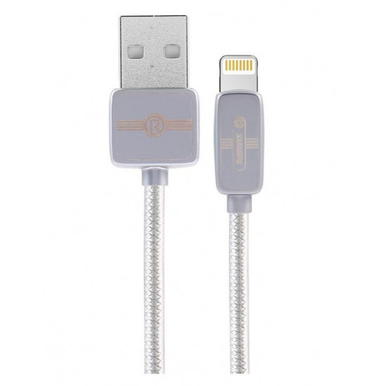 Кабель Remax Regor Data Cable for Lightning Silver