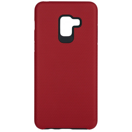 Cover 2E for Galaxy A8 2018 (A530) Triangle Red