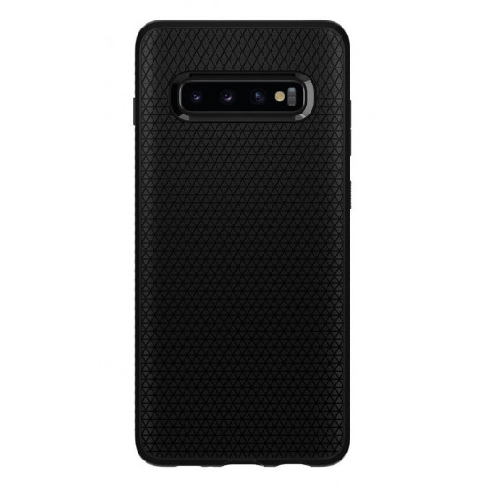 Cover of Spigen for Galaxy S10 2019 (G973) Liquid Air Matte Black