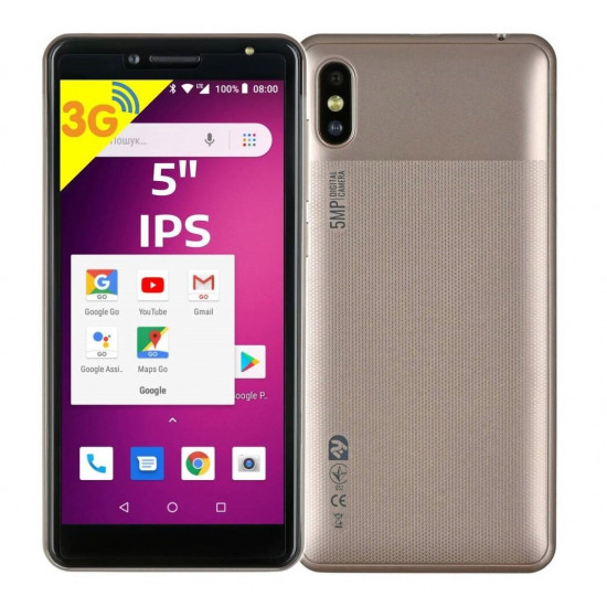 Smartphone 2E E500A 2019 DS Champagne Gold