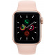 Смарт-годинник Apple Watch Series 5 GPS 40mm Gold Aluminium Case with Pink Sand Sport Band