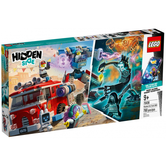 Конструктор LEGO Hidden Side Фантомна пожежна машина (70436)