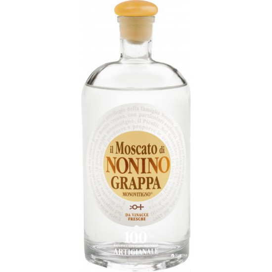  Граппа Nonino Grappa il Moscato 0.7 л 41% (80664024)