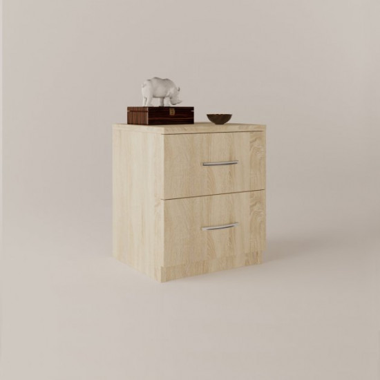 Bedside table TU-7 chipboard Sonoma 40x35x47.5 cm