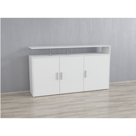 TV stand Nellie W 1600 / H 916 / D 350 White