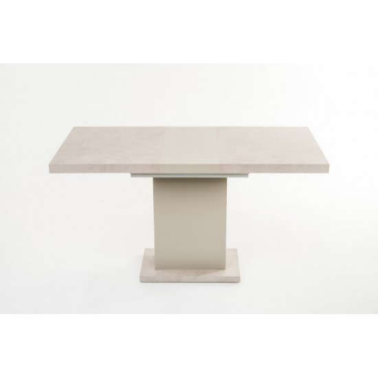 Dining table Gold Fog mini 900/1200x600x750 beige MDF matte folding