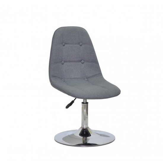 Chair Alex CH-BASE Chenille Onder Mebli Gray K-11