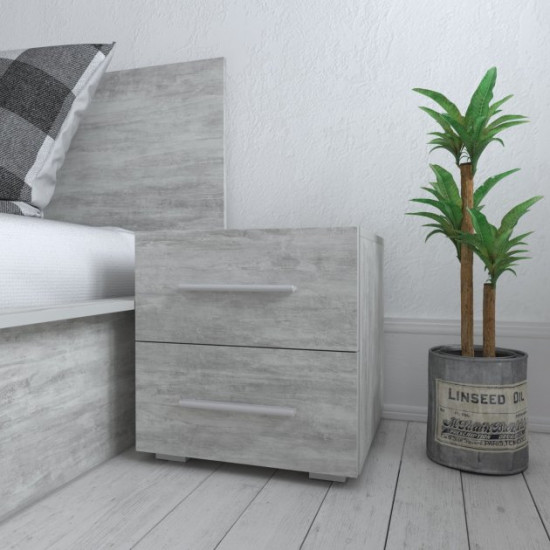 Bedside table Moreli ST-11 W400*H420*D400 Concrete