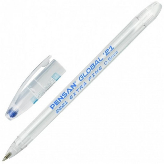 Ballpoint pen blue 0.5 mm Global 21 Pensan