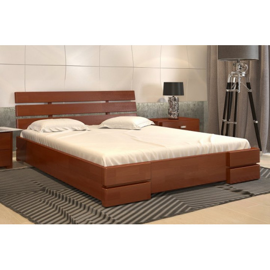 Double bed 180x190 Dali Lux Arbor Drev beech wood Apple tree