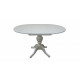 Folding dining table VT-S1 round white