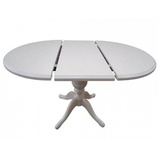 Folding dining table VT-S1 round white