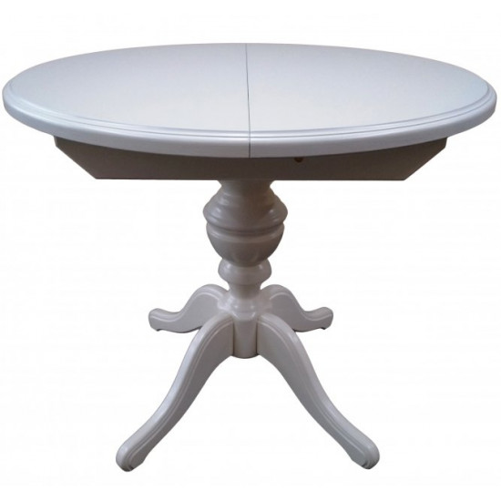 Folding dining table VT-S1 round white