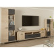 Showcase for living room Rio Svit Mebliv Chipboard artisan oak/anthracite