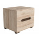 Bedside table for the bedroom Elpasso chipboard 500x415x410 mm Oak San Remo Gerbor Holding