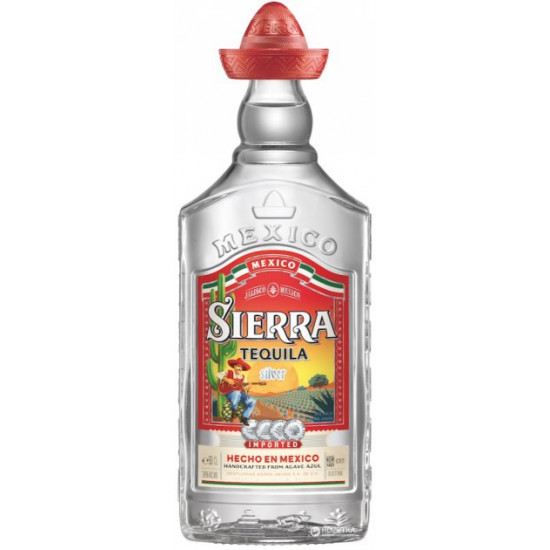  Текила Sierra Silver 0.5 л 38% (4062400542678)