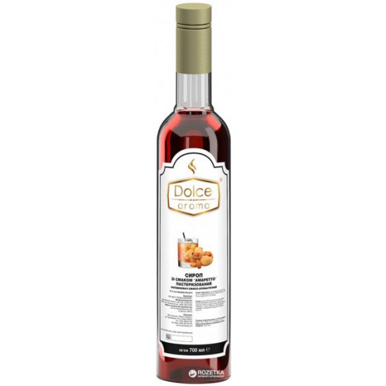 Syrup Dolce aroma Amaretto 0.7 l (4820093481540)