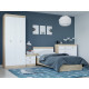 Bedroom Children's Sonata Set 7 Omni House Combi Sonoma + White