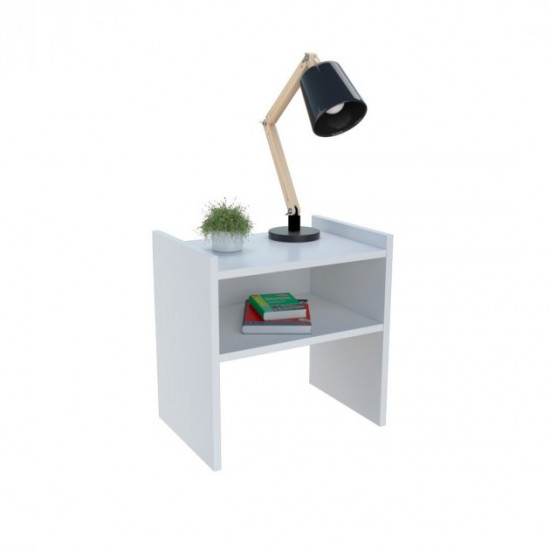 Bedside table, Kt-420, White