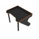 Gaming ergonomic desk ZEUS™ GEROY-2 Black-orange