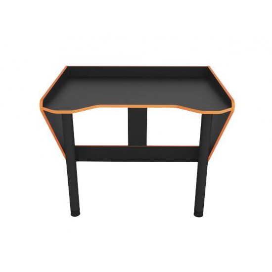 Gaming ergonomic desk ZEUS™ GEROY-2 Black-orange