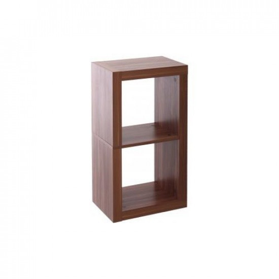 Bedside table Mix 1x2 Inteo 792x438x290 mm Walnut Case thickness 50mm