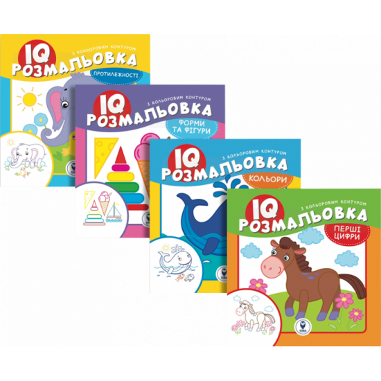 Set of books: IQ rose-painted (9786177693214)