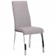 Dining chair AMF Anthony DC-326-2 chrome/gray beige