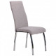 Dining chair AMF Anthony DC-326-2 chrome/gray beige